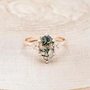 925 Silver Women's Natural <b>Crystal</b> <b>Ring</b> Bohemian Prong Setting Gemstone Engagement <b>Ring</b> - Product Image 1