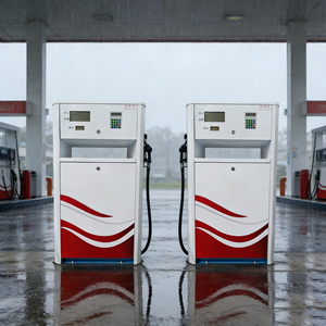 Distributeur de carburant mobile compact OEM direct usine avec écran, machine à huiler, buse à 1 pistolet - Product Image 3