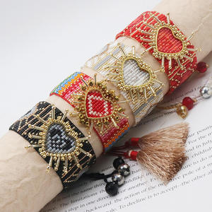 Wholesale Adjustable <strong>Bracelets</strong> Jewelry Wide <strong>Boho</strong> Handmade Pulseras Seed Beads Miyuki <strong>Bracelet</strong> - Product Image 5