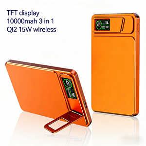 Cargador Inalámbrico Magnético QI2 de 15W, Batería Externa Portátil de Alta Capacidad de 10000mah, Aleación de Aluminio, Carga Rápida de 20W para <span class=keywords><strong>iPhone</strong></span> - Product Image 1