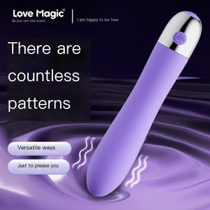 充電式大人用セックストイ ディルド マッサージスティック アーティファクト風 ラビットバイブレーター バレット型女性用ウェアラブルバイブレーター 100%防水 - Product Image 1