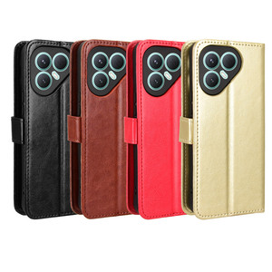 เคสโทรศัพท์หนังกระเป๋าสตางค์ลาย Crazy Horse สำหรับ Infinix Tecno Pova 7 Pro 5G - Product Image 6