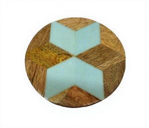 Accesorios de Decoración para Mesa de Cocina, Clásicos y Más Vendidos, Hechos de Madera de Mango y Corteza de Mango, Ecológicos, para Té, Café y Vino - Product Image 1