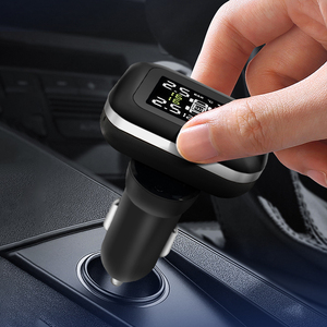 Có thể điều chỉnh màn hình Thuốc lá nhẹ hơn Xe <span class=keywords><strong>TPMS</strong></span> mini cảm biến giám sát áp suất lốp hệ thống - Product Image 2