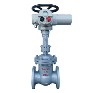 Jitong วาล์วประตูหน้าแปลน4 "วาล์วไฟฟ้าเหล็กหล่อ - Product Image 1