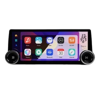 Lecteur multimédia MP5 HD universel pour voiture, 12,3 pouces, 8 cœurs, sans fil, CarPlay, Android Auto, OLED, Android 13, navigation GPS