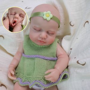Poupée en silicone pour bébé fille et garçon, 30cm, 100% corps entier, solide, pour fille et garçon - Product Image 3