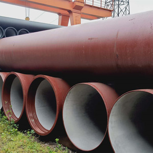 High Strength K8 K9 K10 Ductile <b>Iron</b> Round Pipe Suppliers for Transport - Product Image 1