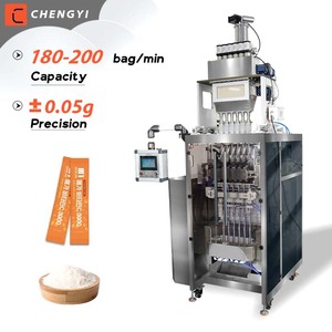 Automatic Multi Lane Sachet Hydration Powder Filling Packaging Machine 10g 20g Probiotics Powder Packing Machine - Product Image 1