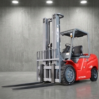 Peralatan Pendingin, Penanganan Pallet Pabrik, Forklift Listrik Lithium Liftron CPD30 3000kg dengan Kemampuan Kemudi Kompak