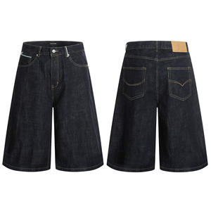 Jeans Bootcut 11KN para Hombre, Tejido Crudo Indigo Oscuro, Estilo Vintage, Pierna Ancha, Denim Premium, Venta Directa de Fábrica, Personalización al por Mayor, Stock a Granel - Product Image 3