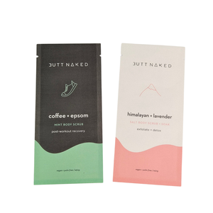 <span class=keywords><strong>2025</strong></span> mới 100% phân hủy sinh học PLA Kraft túi giấy rỗng biểu tượng tùy chỉnh cơ thể chà Muối tắm Sản phẩm làm sạch bao bì túi - Product Image 4