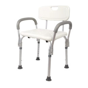 Silla de Ducha Creation de Aleación de Aluminio con Respaldo y Reposabrazos para Personas Mayores y Mujeres Embarazadas - Product Image 5