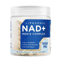 Complexe Liposomal NAD+ pour Hommes 1000mg – Capsules Végétales – Énergie Cellulaire et Soutien de la Prostate – Vente en Gros OEM ODM
