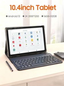 2025 Mới 10.4 Inch Tùy Chỉnh 4G LTE Tab 2000*1200 2K OEM 16GB + 512GB Android 14.0 <span class=keywords><strong>Octa</strong></span> Lõi <span class=keywords><strong>2</strong></span> Trong 1 Chơi Game Tablet PC - Product Image 6