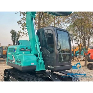 Mini excavadora Kobelco 75 de 7 toneladas usada, original de Japón, con EPA y CE para construcción. - Product Image 1