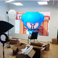 Panel de Video LED para Interiores con Unión sin Costuras, Ultra Brillante 700CD 4K, Módulo de Pantalla de Doble Cara para Carteleras, Adobe RGB 98%