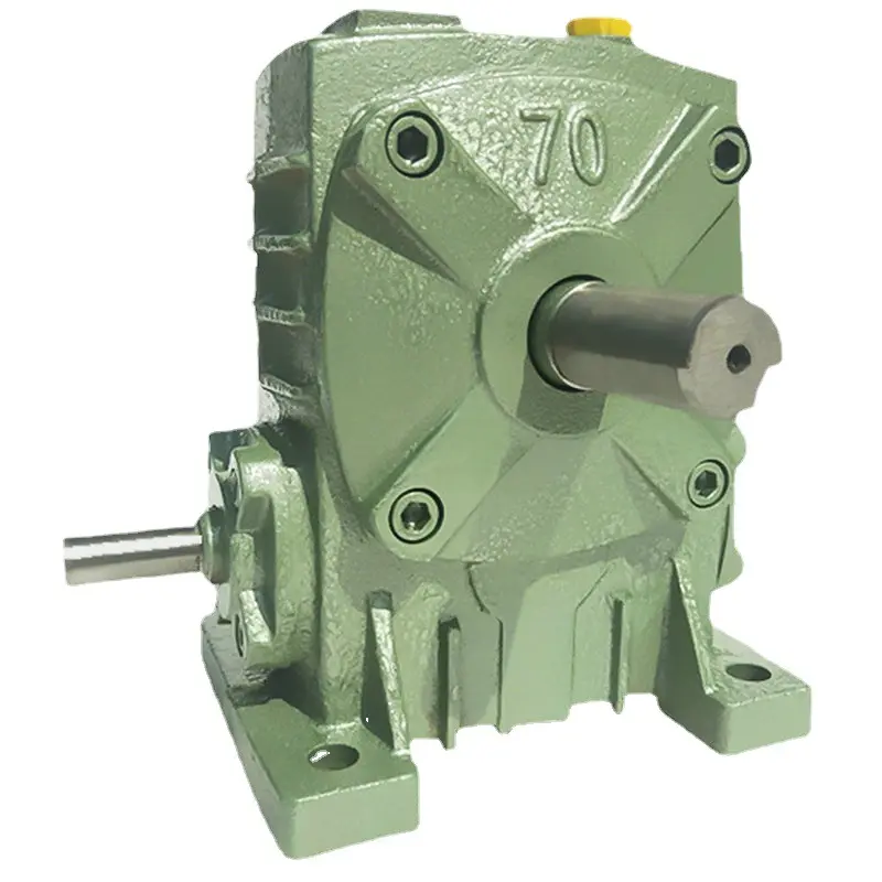 Grosir Gearbox Worm seri WP WPA WPX WPO Gearbox WPA120 poros Output pengurang kecepatan kotak WPS