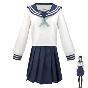 Costume de <span class=keywords><strong>cosplay</strong></span> de <span class=keywords><strong>Gojo</strong></span> Satoru de High School of the Dead, maison de Jokey, studio de verre de Nitro, chanteuse, costume d'Halloween - Product Image 3