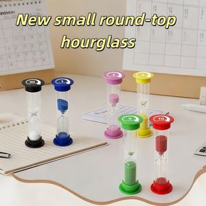 Vente en gros d'usine, minuteur <span class=keywords><strong>sablier</strong></span> moderne personnalisé, nouveau, <span class=keywords><strong>petit</strong></span>, 30 secondes, 1/2/<span class=keywords><strong>3</strong></span>/5/10 <span class=keywords><strong>minutes</strong></span>, fait à la main, durable, chronométrage précis - Product Image 1