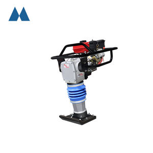 Đi bộ phía sau đất <span class=keywords><strong>rammer</strong></span>-6.5HP động cơ diesel cho xây dựng đường bộ - Product Image 1