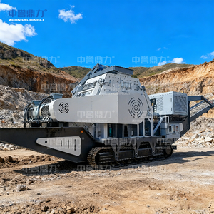 Tất cả các điện diesel điện kép Crawler Máy Nghiền di động trạm 40-500 TPH hàm Máy Nghiền tác động - Product Image 3