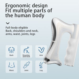 Ergonomische elektrische fascia-massager voor rug, nek, arm, taille, gewrichten, been en spierpijnverlichting - Product Image 3