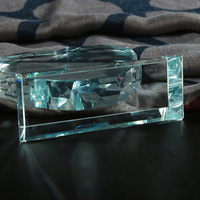 Trophée personnalisé en cristal K9 transparent en forme de cœur, pour la reconnaissance du savoir-faire en cristal, romantique et vierge