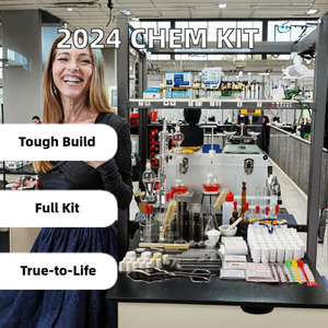 2024 nouveau Design Kit de <span class=keywords><strong>chimie</strong></span> en alliage d'aluminium verrerie de laboratoire pour la combustion de bougies Exploration d'eau distillée pour la <span class=keywords><strong>chimie</strong></span> - Product Image 5