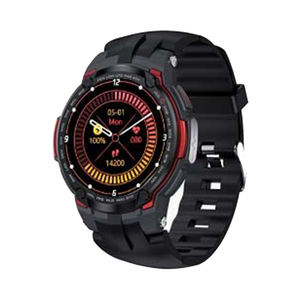 DF H6 สมาร์ทวอทช์ นาฬิกาอัจฉริยะอเนกประสงค์ กันน้ำ สำหรับกีฬากลางแจ้ง วัดอัตราการเต้นของหัวใจ ความดันโลหิต และอุณหภูมิ - Product Image 1