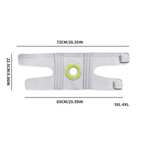 Sangle de soutien du genou robuste, respirante et légère - Compression enveloppante et soutien de rebond pour la protection et la stabilité des articulations