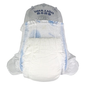 Productos para el cuidado de bebés y niños Pañales más vendidos Pañales suaves para bebés Pañales desechables para bebés con banda elástica - Product Image 1