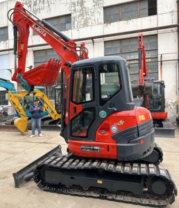 รถขุดตีนตะขาบ KX163 รุ่นปี 2022 หมายเลข 7T มือสองจากญี่ปุ่น สภาพเหมือนใหม่ พร้อมห้องโดยสารติดแอร์ รับประกัน 1 ปี ขายแล้ว - Product Image 5
