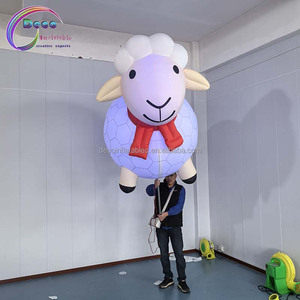 Dernier modèle <span class=keywords><strong>de</strong></span> marionnette gonflable à main en forme <span class=keywords><strong>de</strong></span> mouton pour <span class=keywords><strong>défilé</strong></span> <span class=keywords><strong>de</strong></span> carnaval - Product Image 1