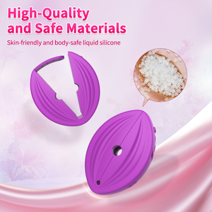 Giocattoli BDSM, Morsetti Vibranti per Capezzoli, Giocattolo Sessuale per il Piacere Femminile, Vibratore Indossabile con Telecomando e <span class=keywords><strong>10</strong></span> Modalità per Coppie - Product Image 6