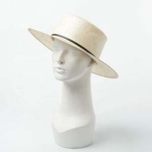 Luxury White <b>Boater</b> Sisal <b>Straw</b> <b>Hats</b> for Men and Women for Summer Party Travel Fishing Outdoor Casual Use - Product Image 6