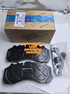 Plaquettes de frein à disque SUCAN personnalisées en usine WVA29087 29253 pour camions européens Benz Volvo Scania MAN DAF <span class=keywords><strong>SAF</strong></span>, Emark IATF16949 - Product Image 3