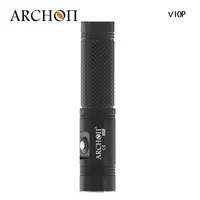 ARCHON V10 Plus Lampe de plongée rechargeable USB-C 1400 lumens, étanche, lampe de plongée sous-marine pour la recherche et le sauvetage, torche EDC