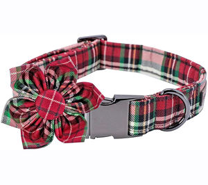 <span class=keywords><strong>Collar</strong></span> ajustable para perros pequeños, medianos y grandes, con flores, regalo - Product Image 2