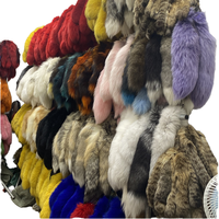 Porte-clés Pompon Queue de Renard Naturelle et Moelleuse Followmee, Pendentif Style Urbain, Accessoire de Sac à Main Tendance, Accessoire d'Halloween