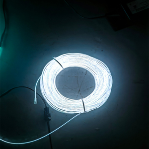<span class=keywords><strong>Fil</strong></span> <span class=keywords><strong>électroluminescent</strong></span> PVC flexible et découpable 12V, 10 couleurs, multi-clignotant, lumière longue durée, <span class=keywords><strong>fil</strong></span> EL néon, câble de 3m, pour fêtes de Noël - Product Image 6