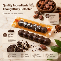 Chocolate Negro Sólido Premium al por Mayor para Barras, para Snacks Crujientes de Galletas a Granel, 10 kg, Directo de Fábrica, 12 Meses de Vida Útil