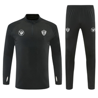 Conjunto Deportivo de Fútbol Transpirable de Secado Rápido 100% Poliéster con Estampado para Hombre, para Entrenamiento, Uniforme de Fútbol