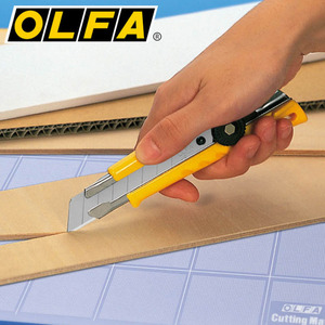 Cuchillo Multiusos de Alta Resistencia <span class=keywords><strong>OLFA</strong></span> de 18 mm (L-2) - Cuchillo de Corte Personalizado con Profundidad Ajustable - Product Image 6