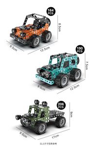 Juguete Educativo de Construcción para Niños, Mini Camión de Metal, Proyectos de Ingeniería, Regalos STEM para Niños - Product Image 5