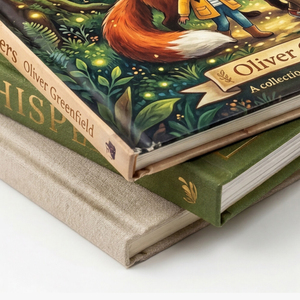 Impression personnalisée de livres d'histoires pour enfants à couverture rigide, livre d'aventures dans la forêt pour enfants, livre d'images éducatif avec <span class=keywords><strong>illustration</strong></span> de renard - Product Image 3