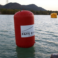 Bouées d'eau flottantes Marqueur Publicité Bouée de natation en eau libre, Bouées gonflables de triathlons