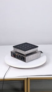 เครื่องทำไข่นกกระทาและวาฟเฟิลไฟฟ้าแบบ 25 หลุม รุ่นเชิงพาณิชย์ |   กระทะทำอาหารแบบไม่ติดกระทะ ร้อนเร็ว - Product Image 5