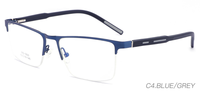 Vente en gros, lunettes en acier inoxydable, monture en métal, lunettes optiques, montures en métal