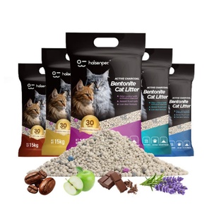 Arena para Gatos de Fórmula Baja en Polvo, Carbón Activado Premium, Aglomeración Instantánea, Arena Sanitaria de Bentonita - Product Image 1
